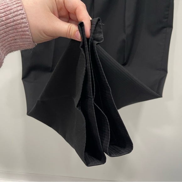 Portofilo Extra Fine Black Dress Pants Trouser Designed In Italy  Super 160’s - Picture 6 of 10